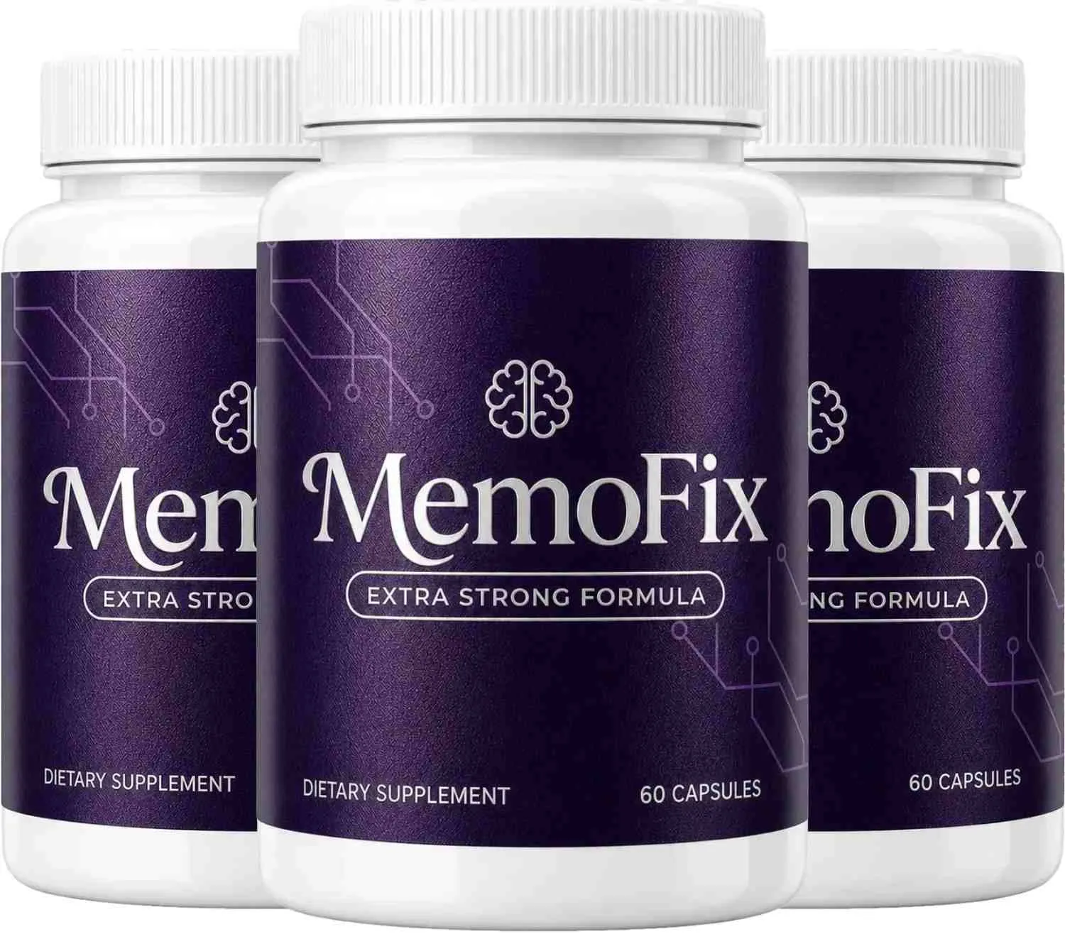 MemoFix Brain Health Extra Strength Bottle